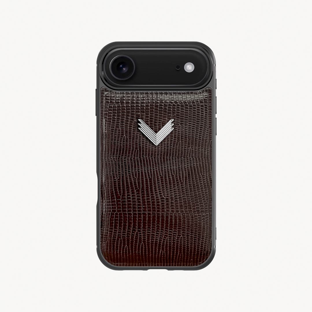 Husa Telefon iPhone Air, Piele Vitel, Textura Lizard