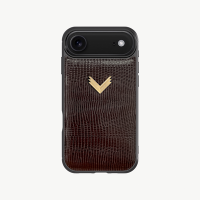 Husa Telefon iPhone Air, Piele Vitel, Textura Lizard