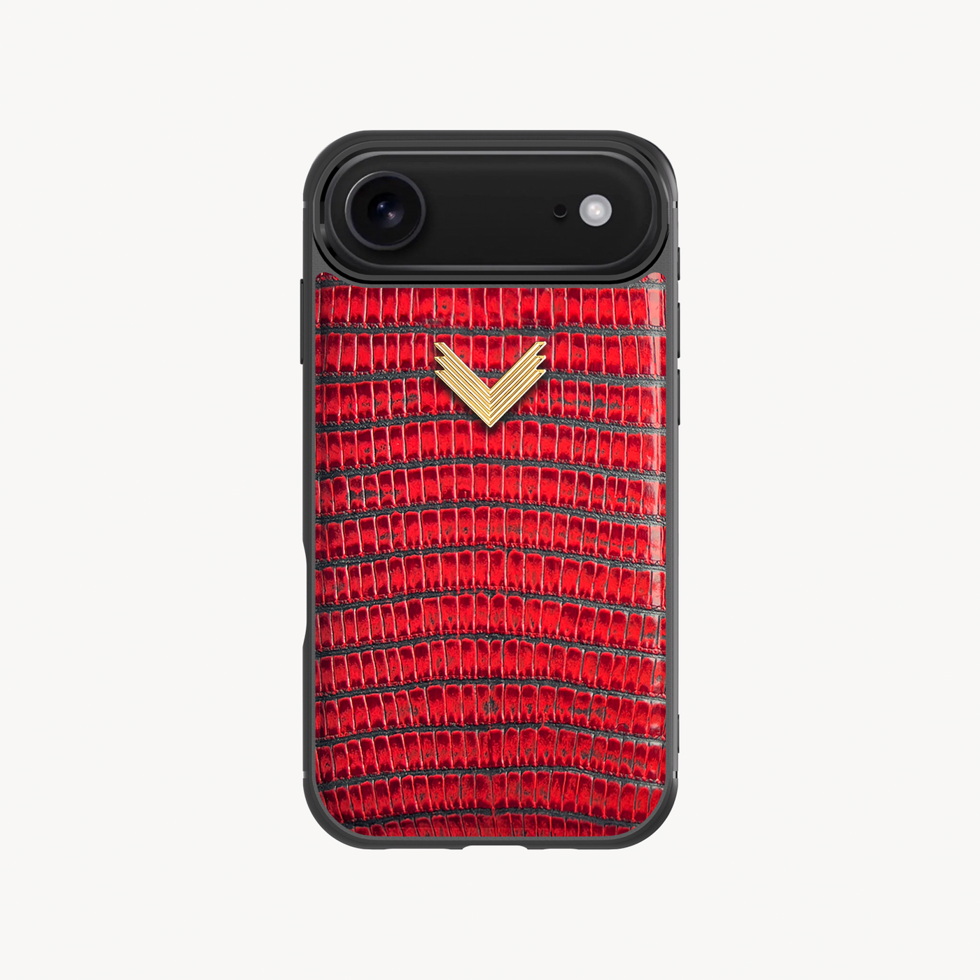 Husa Telefon iPhone 17 Air, Piele Vitel, Textura Lizard