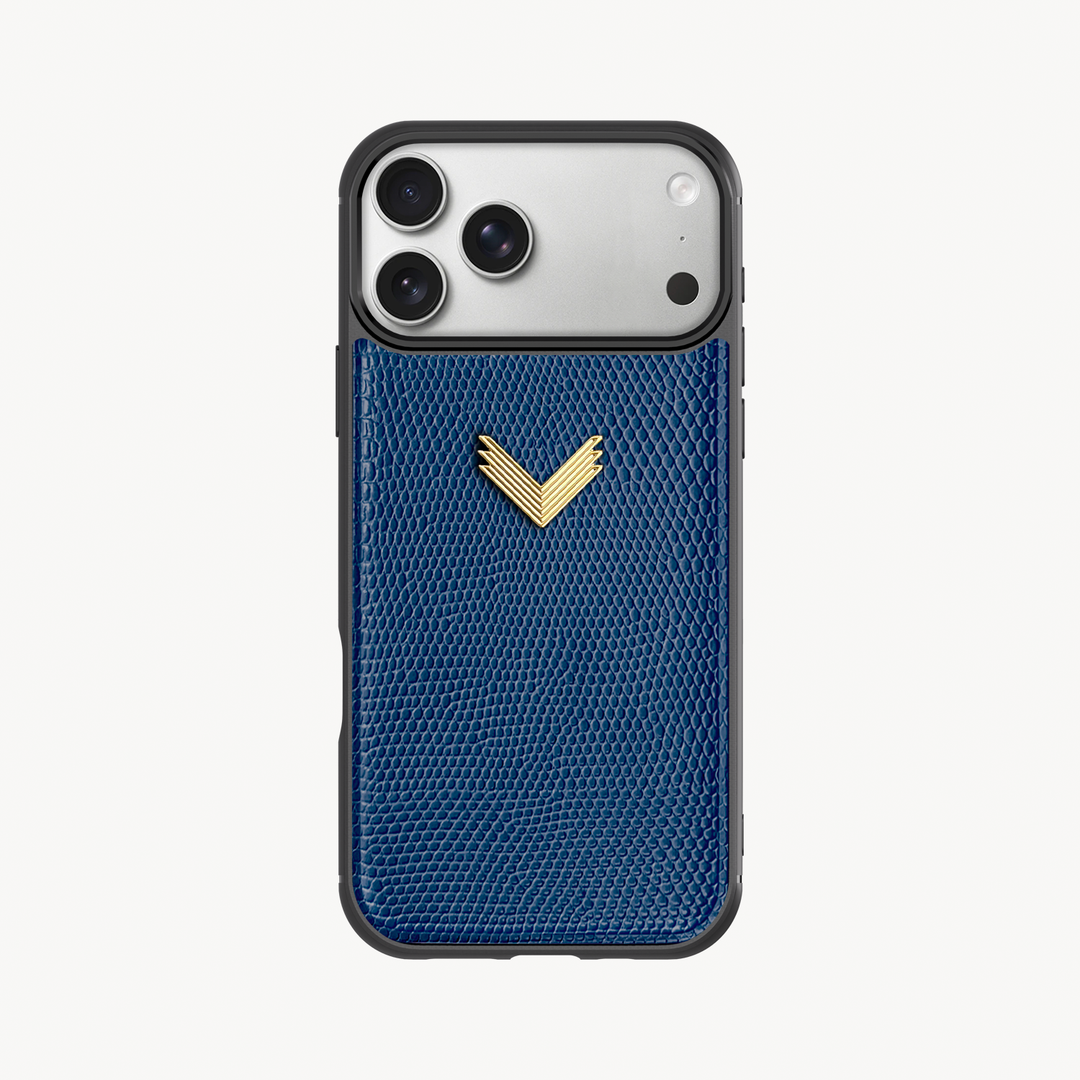 Husa Telefon iPhone 17 Pro, Piele Vitel, Textura Lizard