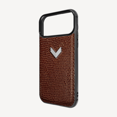 Husa Telefon iPhone 17 Pro, Piele Vitel, Textura Lizard