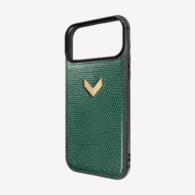 Husa Telefon iPhone 17 Pro, Piele Vitel, Textura Lizard
