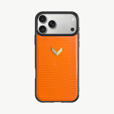 Husa Telefon iPhone 17 Pro Max, Piele Vitel, Textura Lizard