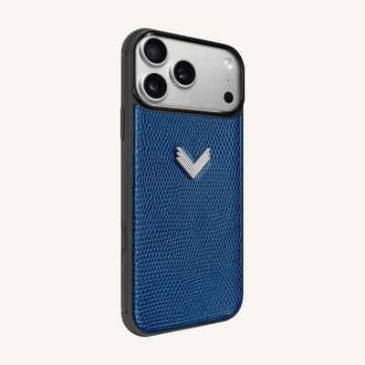 Husa Telefon iPhone 17 Pro Max, Piele Vitel, Textura Lizard