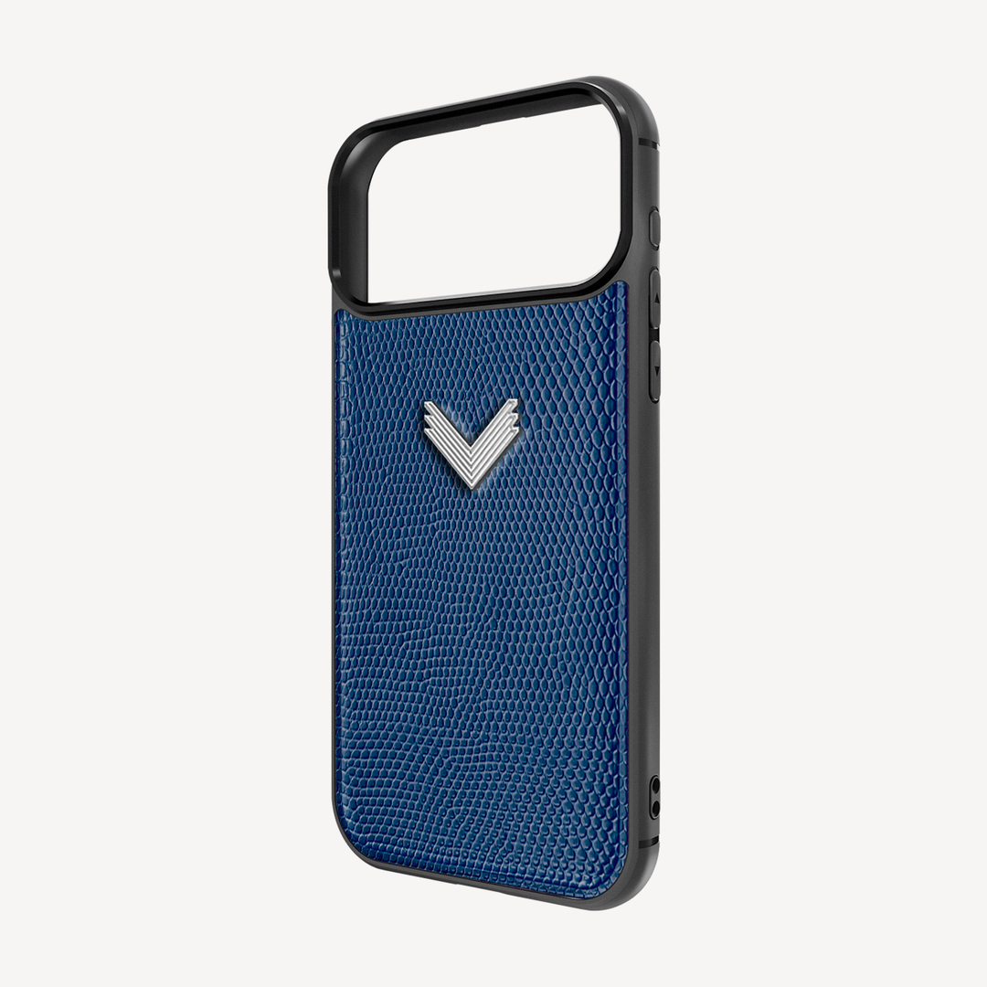 Husa Telefon iPhone 17 Pro Max, Piele Vitel, Textura Lizard