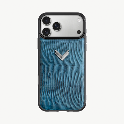Husa Telefon iPhone 18 Pro, Piele Vitel, Textura Lizard