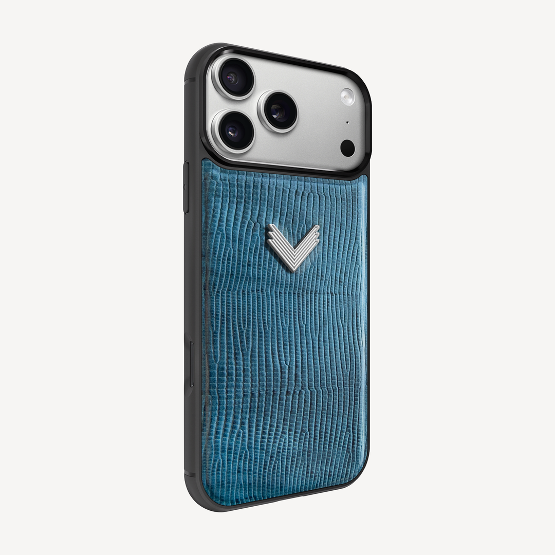 Husa Telefon iPhone 18 Pro Max, Piele Vitel, Textura Lizard