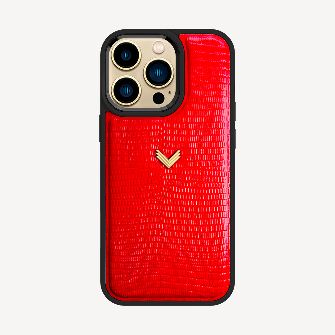Husa Telefon iPhone 13 Pro Max, Piele Vitel, Textura Lizard