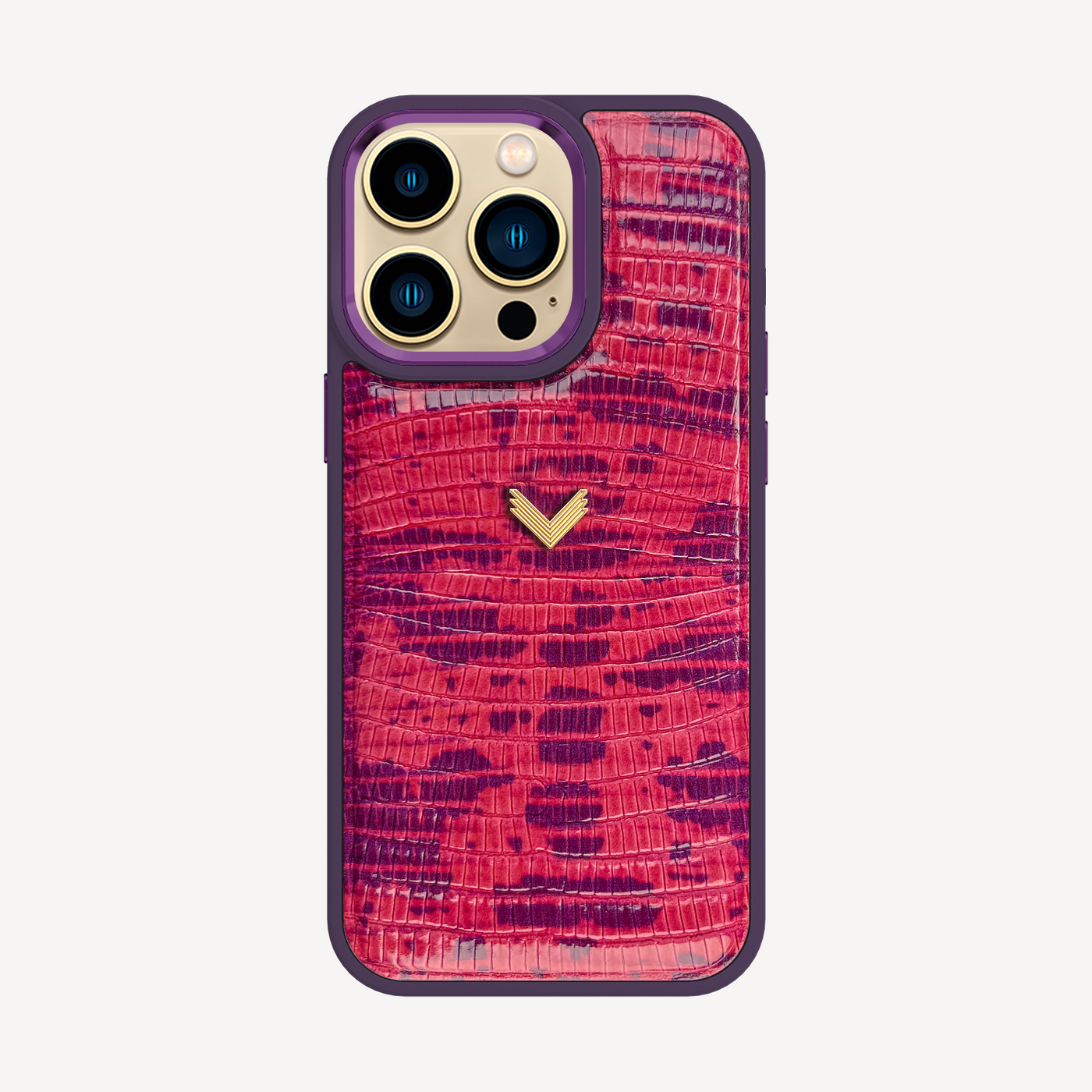 Husa Telefon iPhone 14 Pro Max, Piele Vitel, Textura Lizard