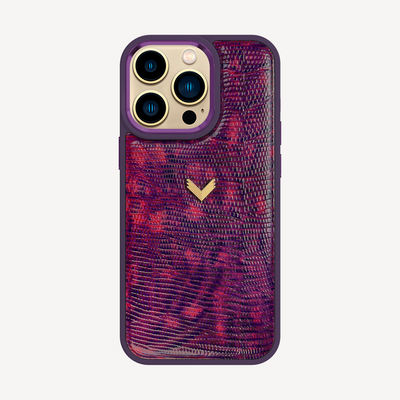 Husa Telefon iPhone 13 Pro, Piele Vitel, Textura Lizard