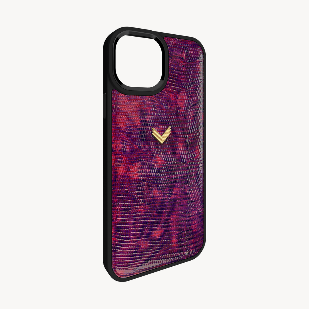 Husa Telefon iPhone 14, Piele Vitel, Textura Lizard