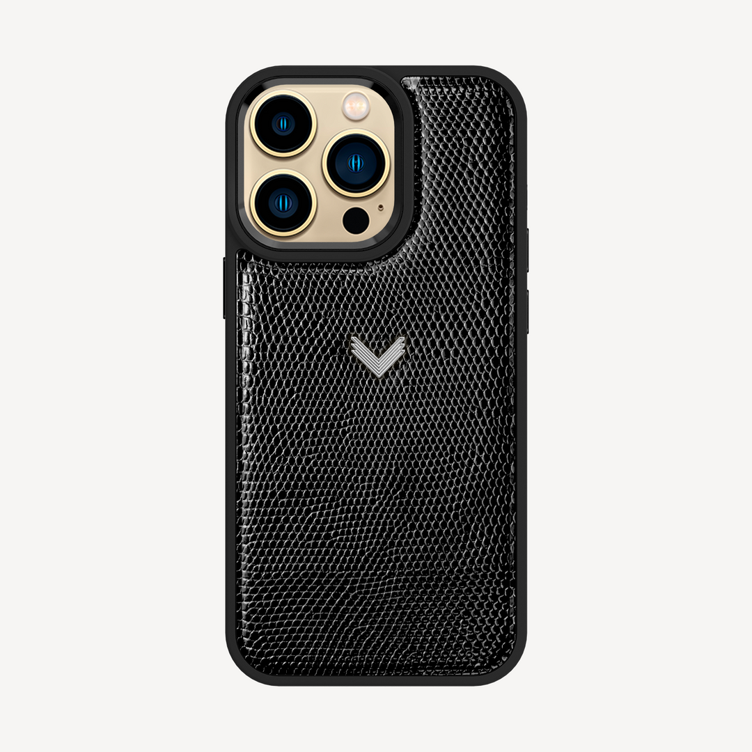 Husa Telefon iPhone 14 Pro, Piele Vitel, Textura Lizard