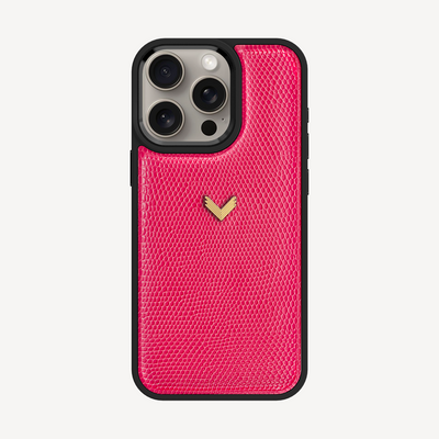 Husa Telefon iPhone 15 Pro, Piele Vitel, Textura Lizard