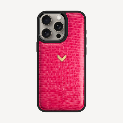 Husa Telefon iPhone 15 Pro Max, Piele Vitel, Textura Lizard