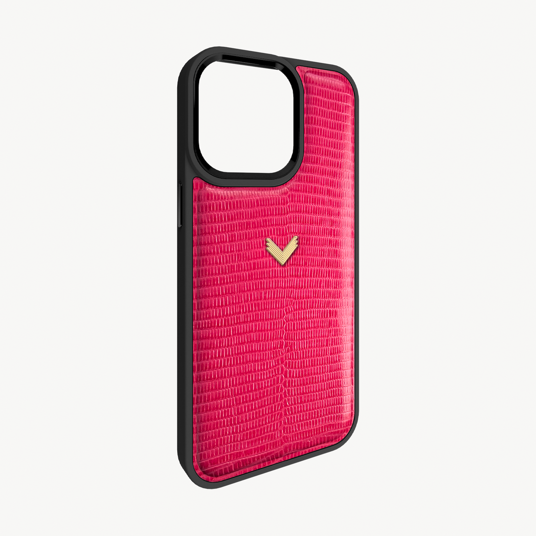 Husa Telefon iPhone 15 Pro Max, Piele Vitel, Textura Lizard