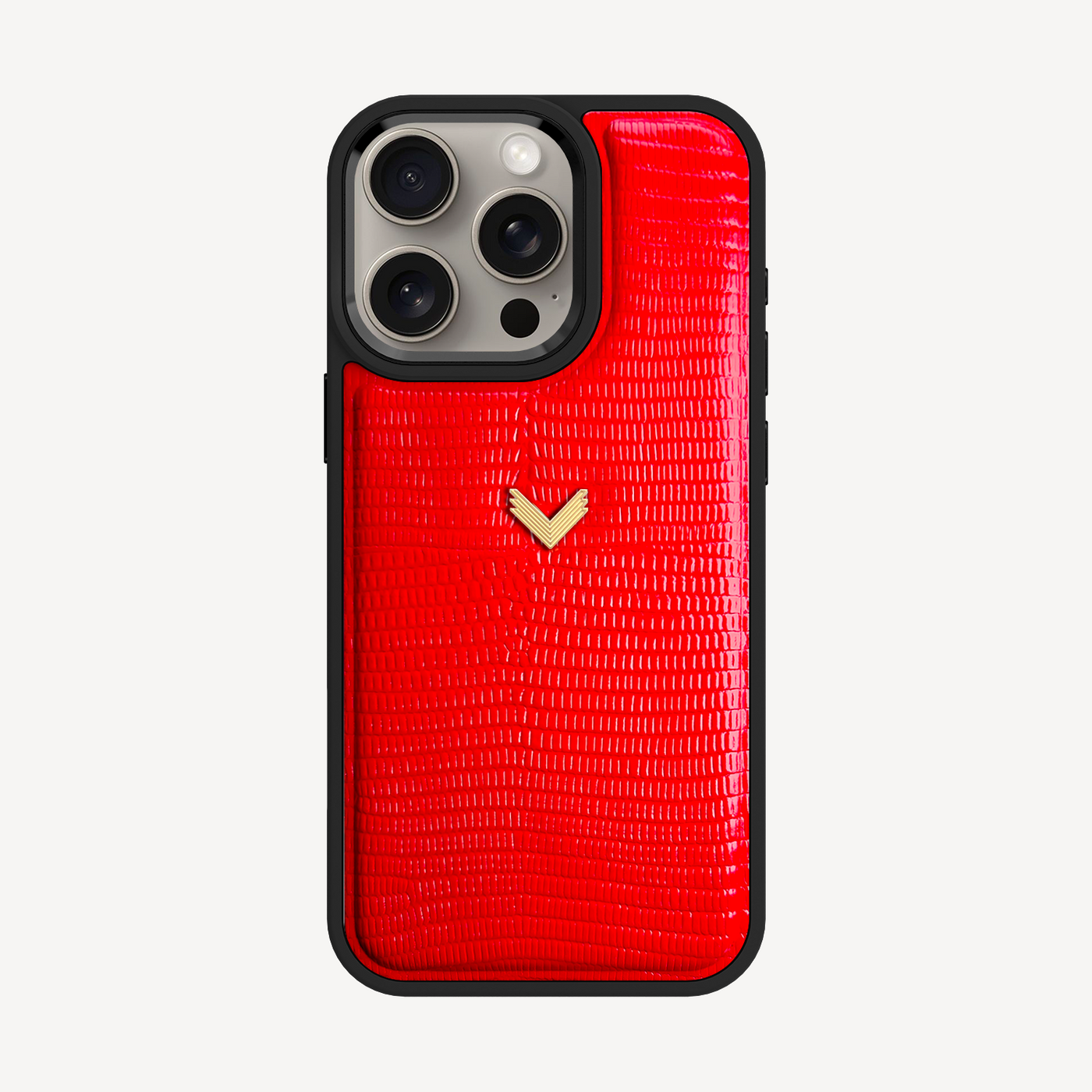 Husa Telefon iPhone 15 Pro Max, Piele Vitel, Textura Lizard