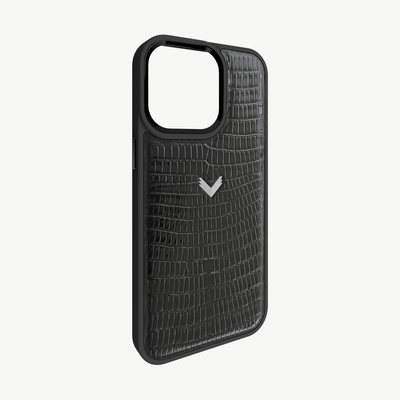 Husa Telefon iPhone 15 Pro Max, Piele Vitel, Textura Lizard