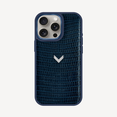 Husa Telefon iPhone 15 Pro Max, Piele Vitel, Textura Lizard
