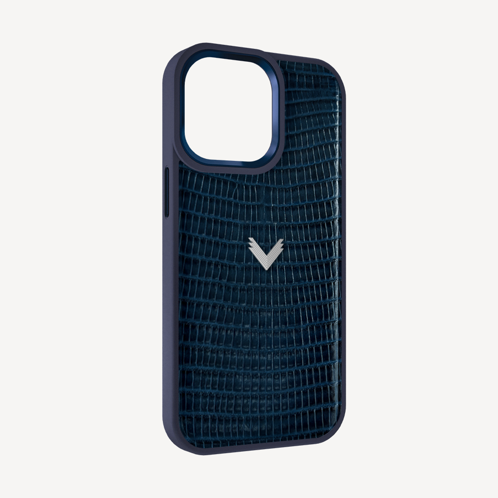 Husa Telefon iPhone 15 Pro Max, Piele Vitel, Textura Lizard
