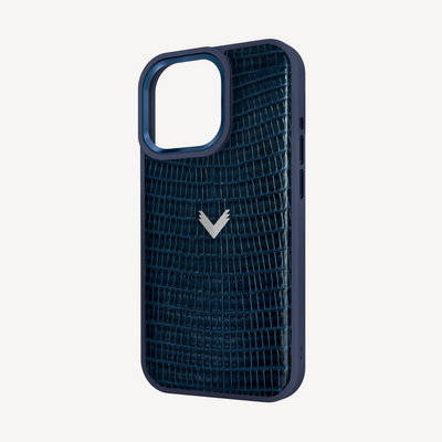 Husa Telefon iPhone 15 Pro Max, Piele Vitel, Textura Lizard