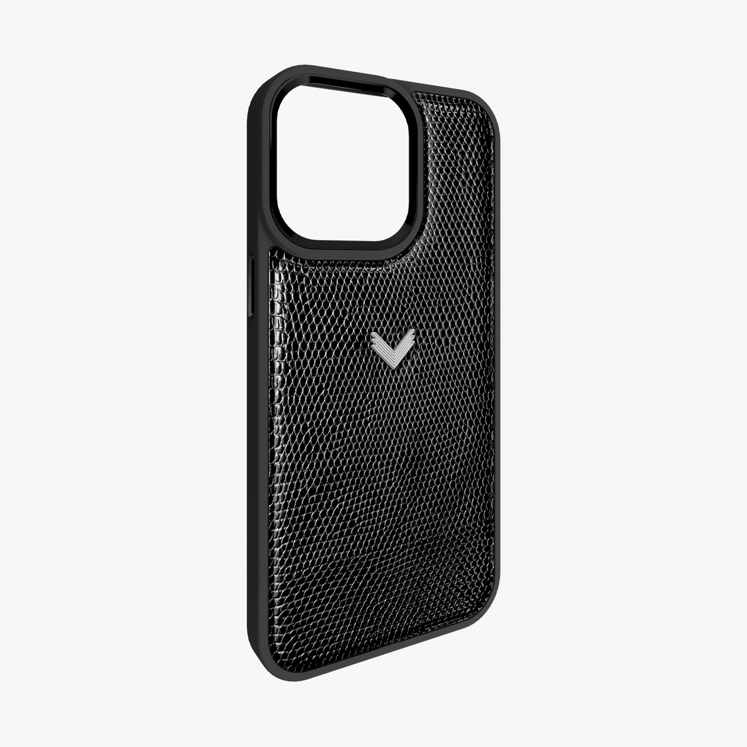 Husa Telefon iPhone 15 Pro Max, Piele Vitel, Textura Lizard