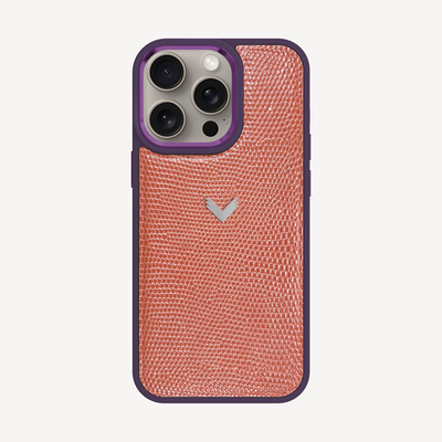 Husa Telefon iPhone 15 Pro Max, Piele Vitel, Textura Lizard