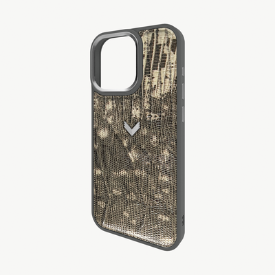 Husa Telefon iPhone 15 Pro Max, Piele Vitel, Textura Lizard