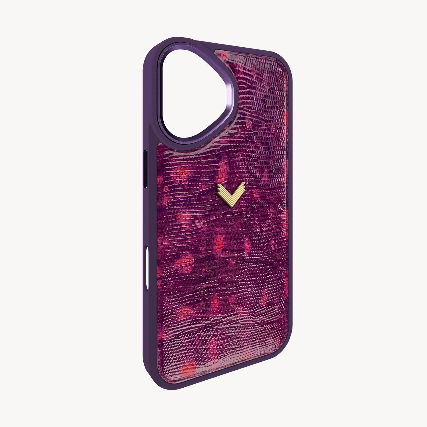 Husa Telefon iPhone 16, Piele Vitel, Textura Lizard
