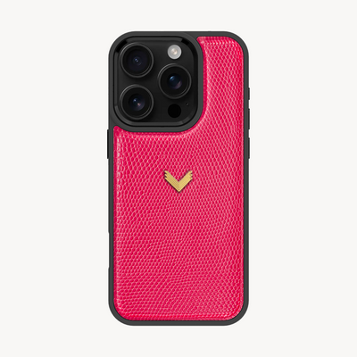 Husa Telefon iPhone 16 Pro, Piele Vitel, Textura Lizard