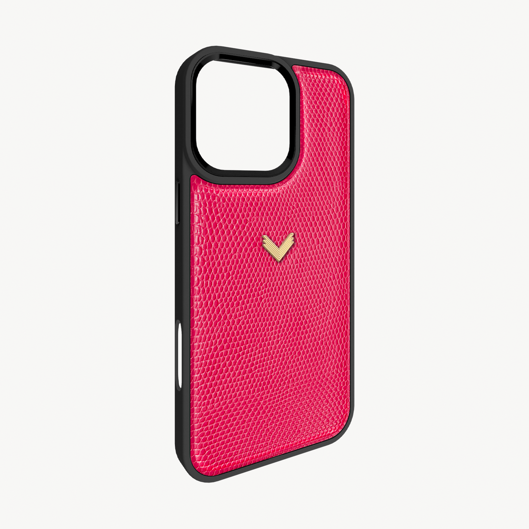 Husa Telefon iPhone 16 Pro, Piele Vitel, Textura Lizard