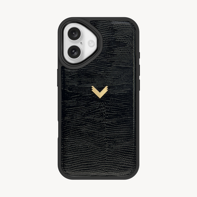 Husa Telefon iPhone 16 Plus, Piele Vitel, Textura Lizard