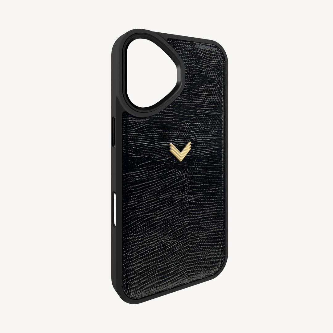 Husa Telefon iPhone 16 Plus, Piele Vitel, Textura Lizard