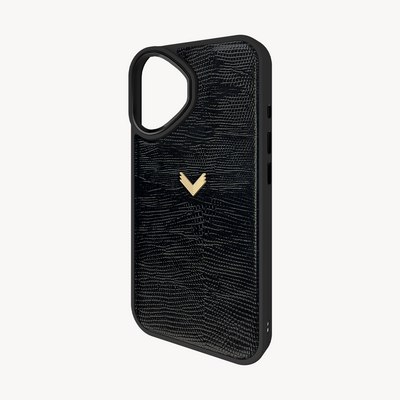 Husa Telefon iPhone 16, Piele Vitel, Textura Lizard