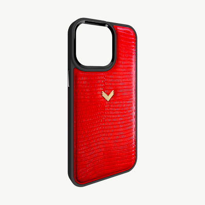 Husa Telefon iPhone 16 Pro Max, Piele Vitel, Textura Lizard