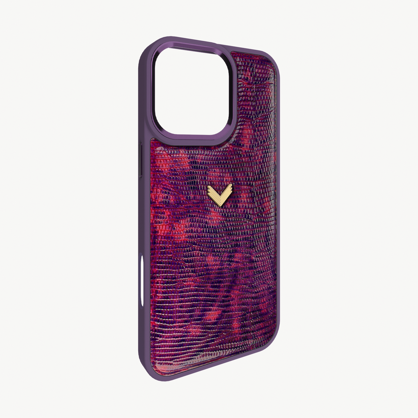 Husa Telefon iPhone 16 Pro, Piele Vitel, Textura Lizard