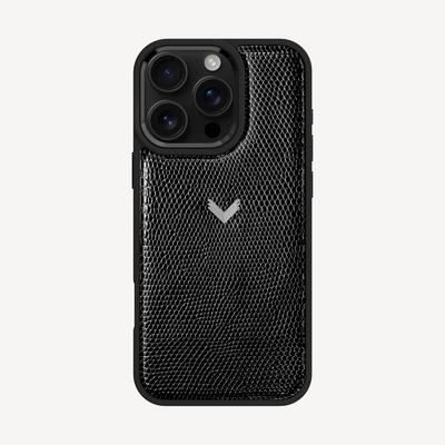 Husa Telefon iPhone 16 Pro Max, Piele Vitel, Textura Lizard