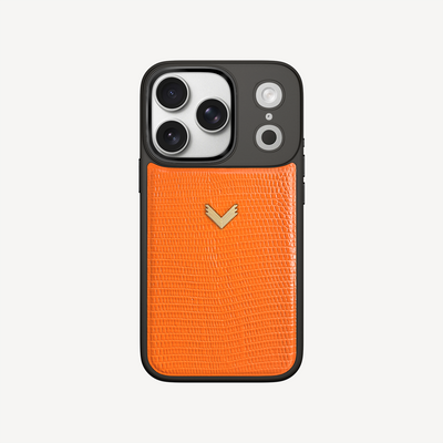 Husa Telefon iPhone 17 Pro, Piele Vitel, Textura Lizard