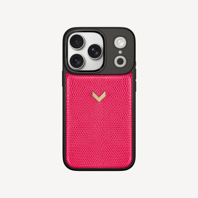 Husa Telefon iPhone 17 Pro, Piele Vitel, Textura Lizard