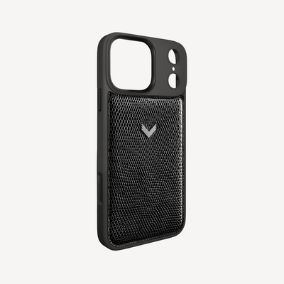 Husa Telefon iPhone 17 Pro, Piele Vitel, Textura Lizard