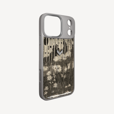 Husa Telefon iPhone 17 Pro, Piele Vitel, Textura Lizard