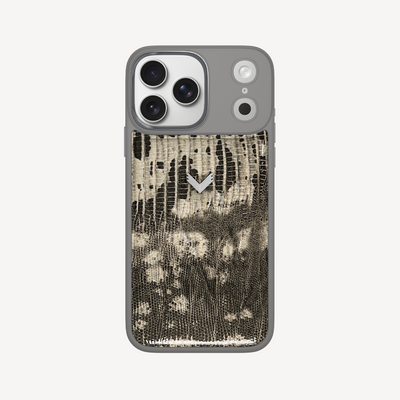 Husa Telefon iPhone 17 Pro Max, Piele Vitel, Textura Lizard