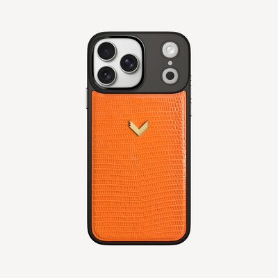 Husa Telefon iPhone 18 Pro Max, Piele Vitel, Textura Lizard