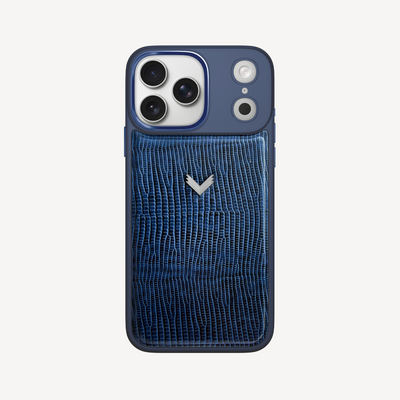 Husa Telefon iPhone 18 Pro Max, Piele Vitel, Textura Lizard
