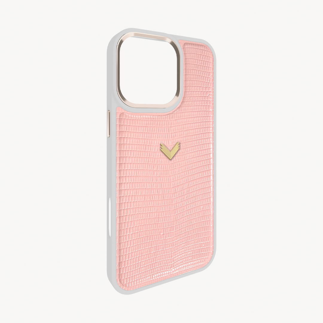 Husa Telefon iPhone 16 Pro Max, Piele Vitel, Textura Lizard