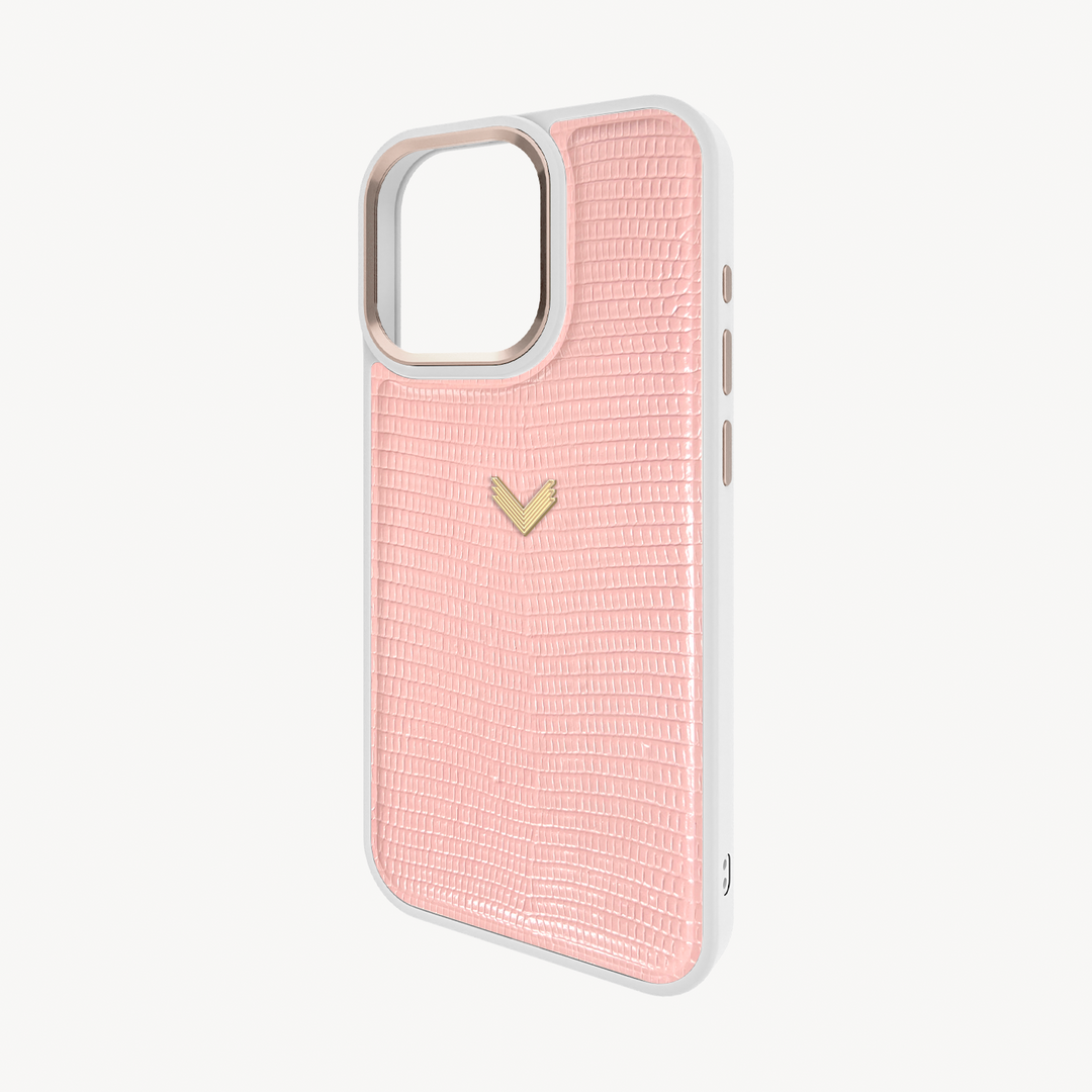 Husa Telefon iPhone 16 Pro Max, Piele Vitel, Textura Lizard