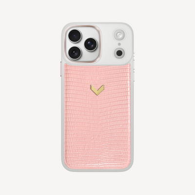 Husa Telefon iPhone 17 Pro Max, Piele Vitel, Textura Lizard