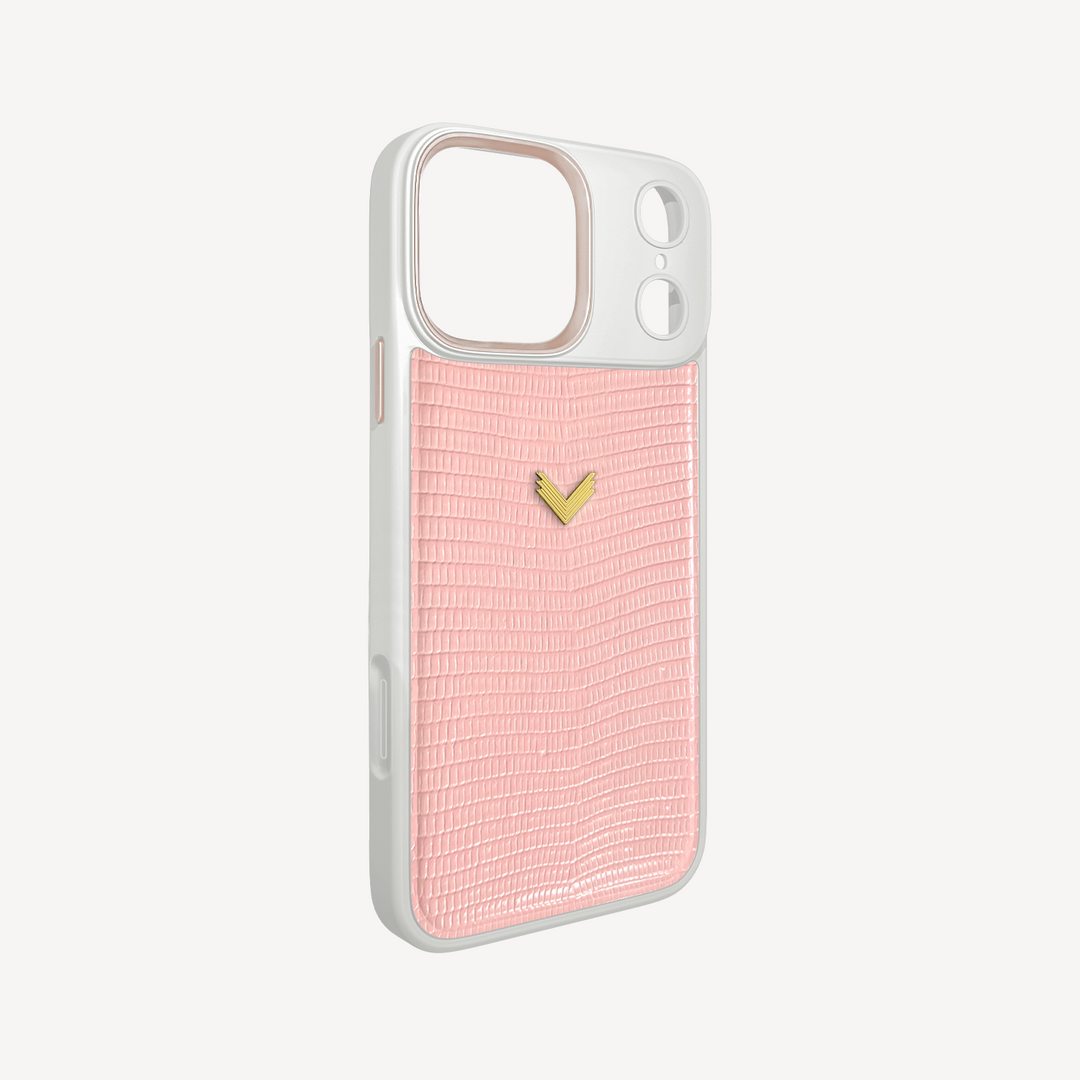 Husa Telefon iPhone 18 Pro, Piele Vitel, Textura Lizard