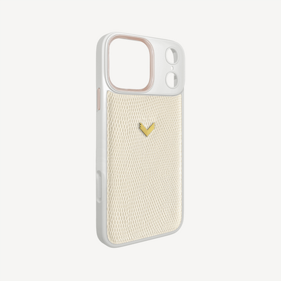 Husa Telefon iPhone 18 Pro, Piele Vitel, Textura Lizard