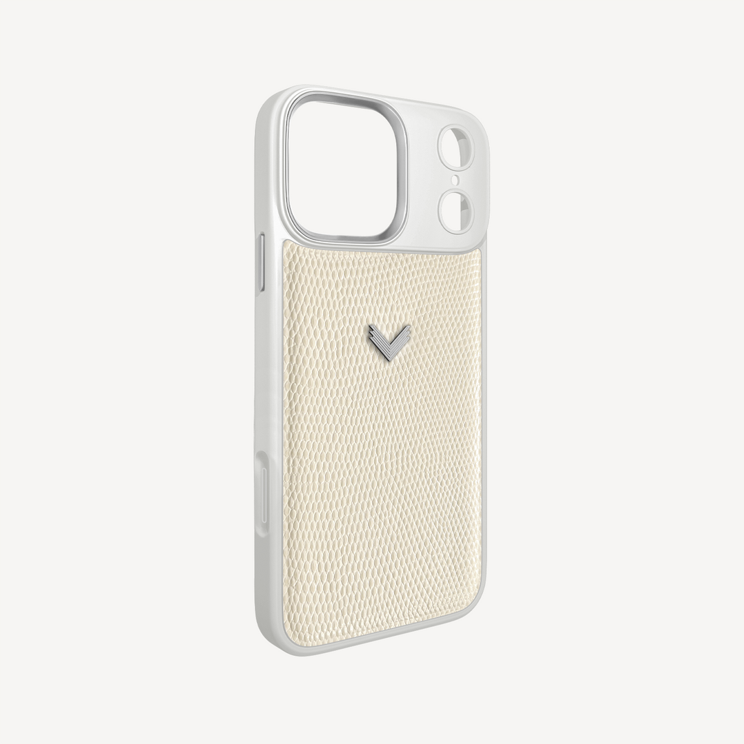 Husa Telefon iPhone 18 Pro, Piele Vitel, Textura Lizard