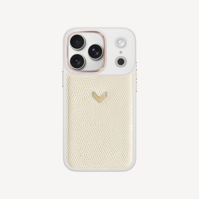 Husa Telefon iPhone 18 Pro, Piele Vitel, Textura Lizard